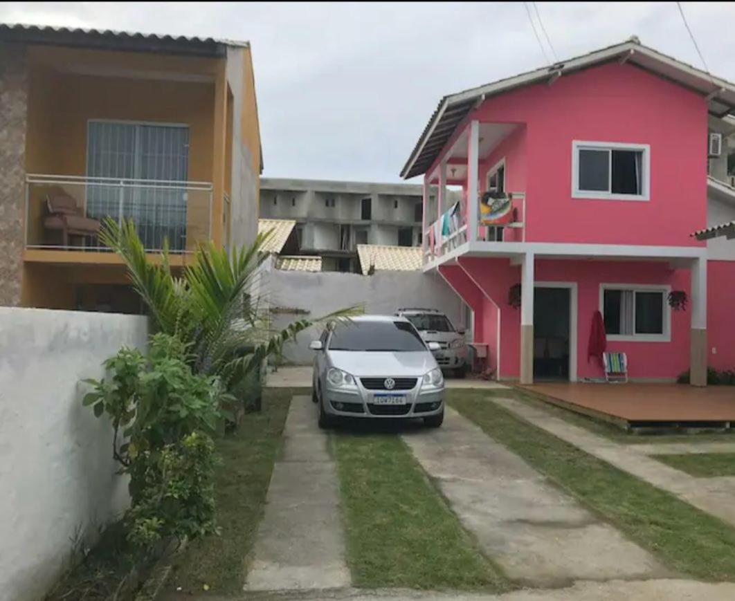 Casa Rosa 300M Da Praia フロリアノポリス エクステリア 写真